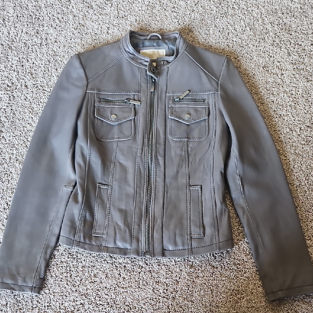 Michael Kors Leather Jacket